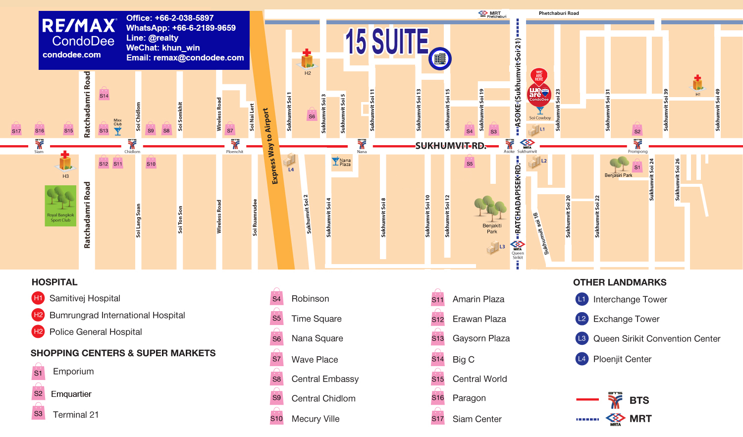 15 Suite Condominium in Asoke Near NIST School