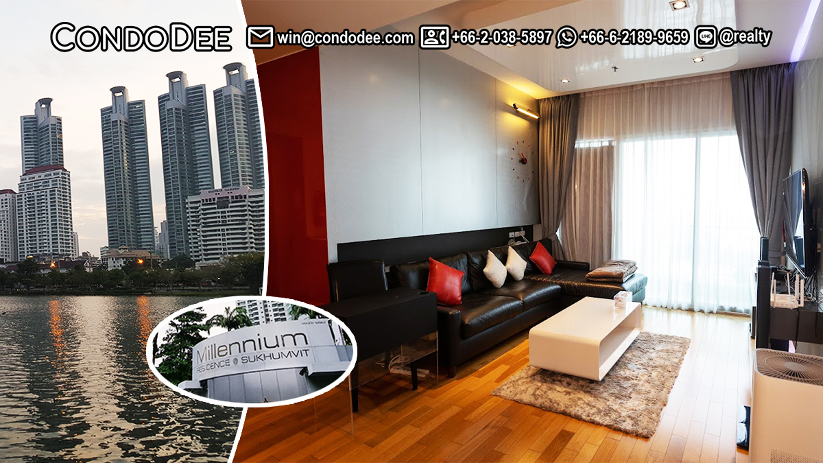 ขายคอนโด 3 ห้องนอน Millennium Residence สุขุมวิท