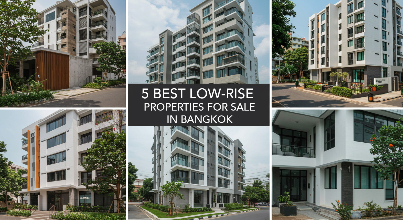 5 Best Low-Rise Properties for Sale in Bangkok