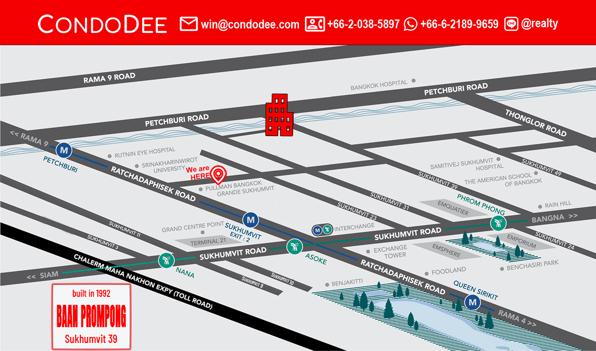 Baan Prompong Condominium in Sukhumvit 39