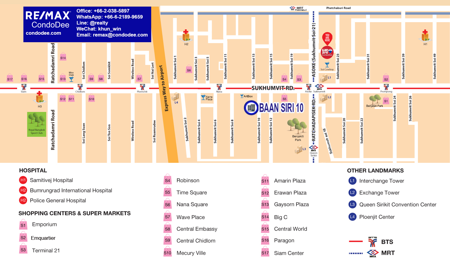 Baan Siri Sukhumvit 10 - Low-Rise Condominium Near BTS Nana