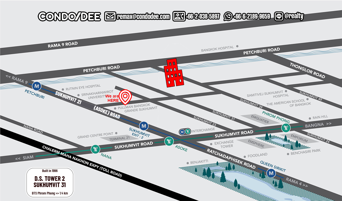 DS Tower 2 Sukhumvit 39 Condominium in Phrom Phong