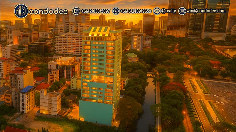 Lake Green Sukhumvit 8 Condo in Nana for Sale