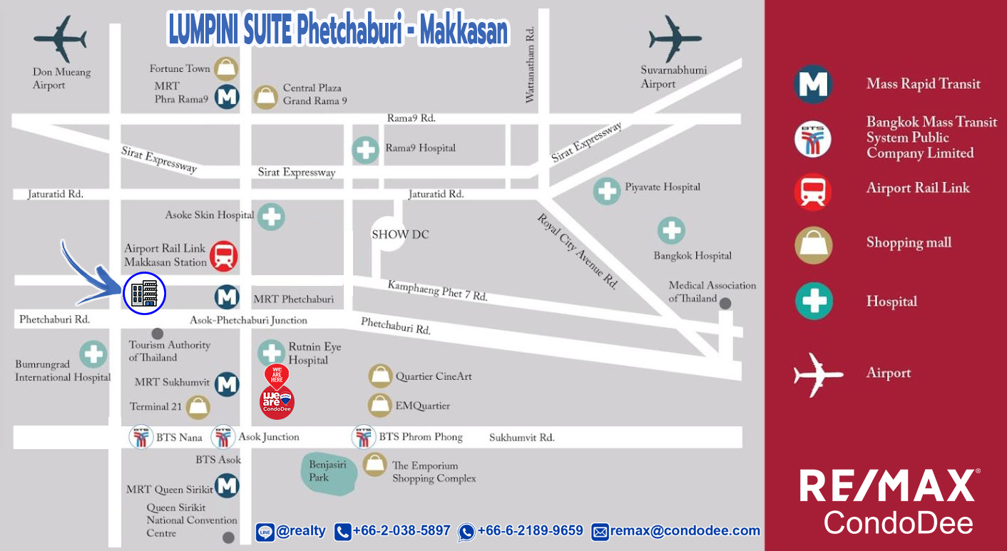 Lumpini Suite Phetchaburi - Makkasan Condominium