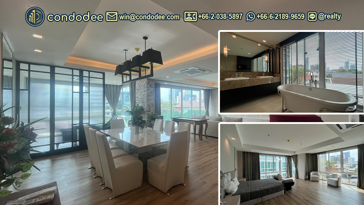 คอนโดหรู กรุงเทพฯ 4 ห้องนอน ลิฟต์ส่วนตัว