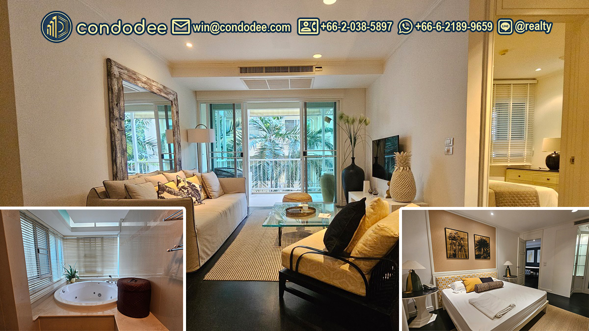 คอนโดหรู 2 ห้องนอน สุขุมวิท 43 วิวสระว่ายน้ำ