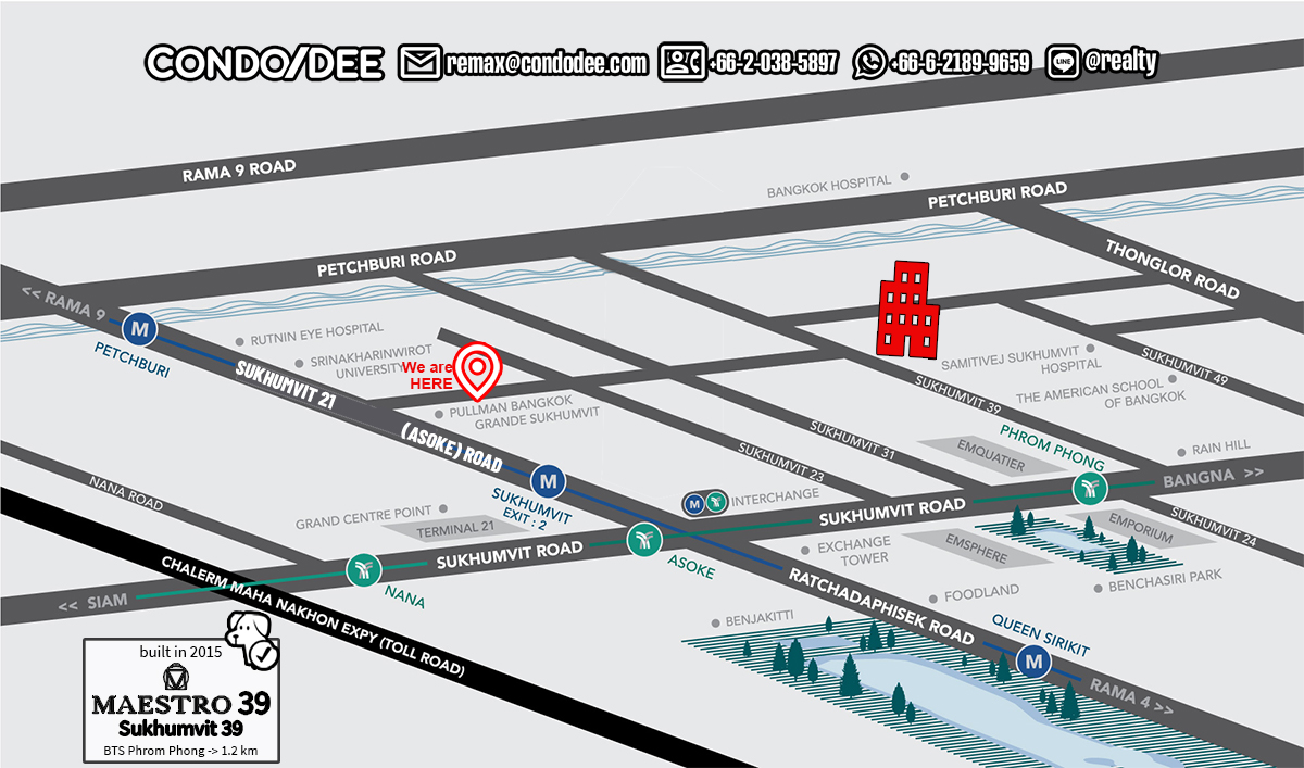 Maestro 39 Sukhumvit 39 Condominium – Low-Rise