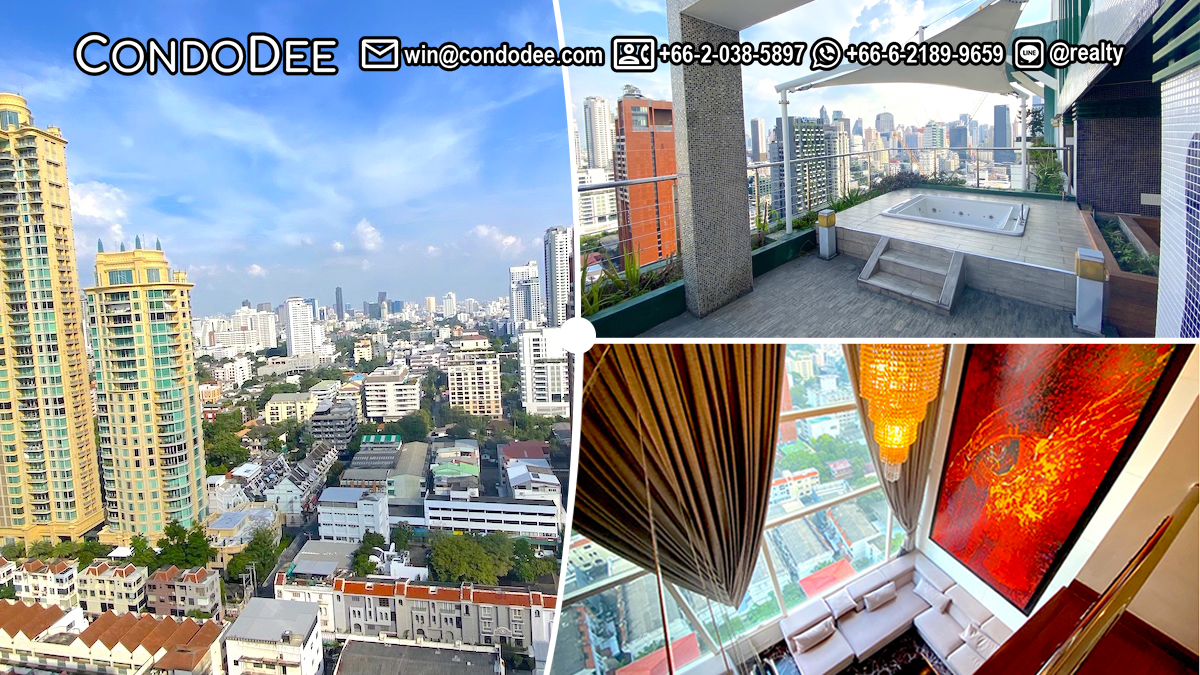 เพนต์เฮาส์ Triplex สวนส่วนตัว