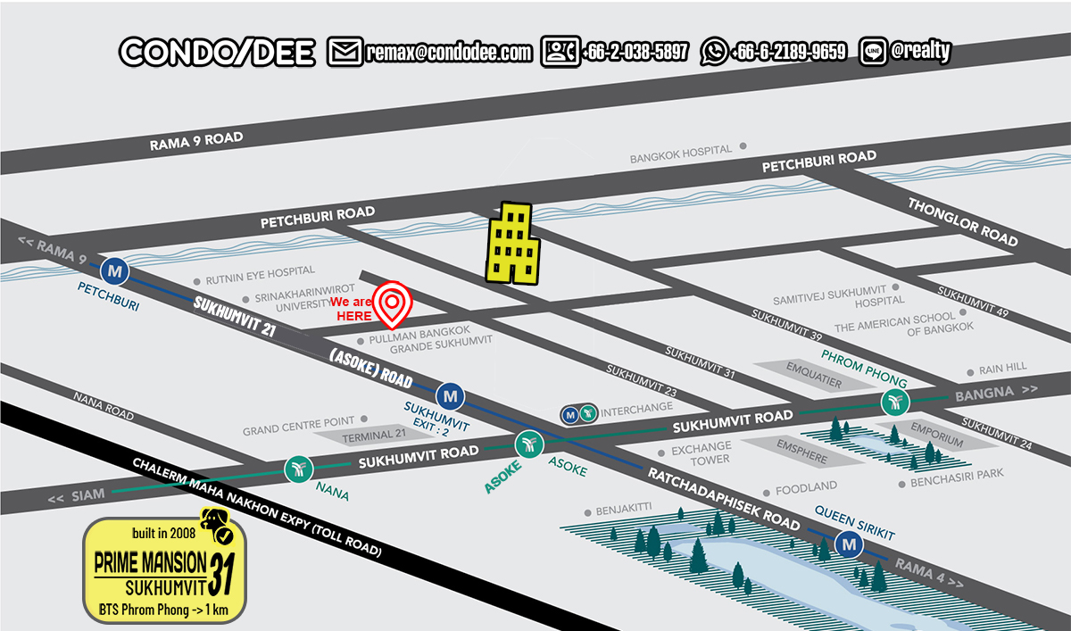 Prime Mansion Sukhumvit 31 Condominium