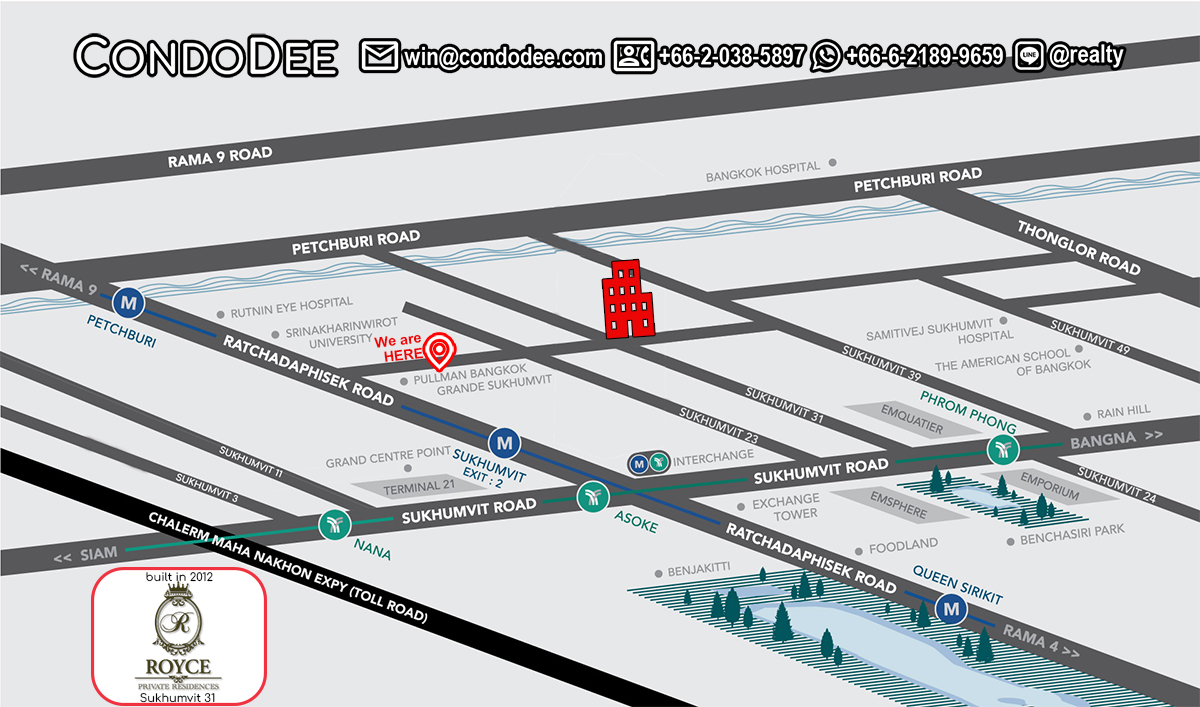 Royce Private Residences - Luxury Condominium in Asoke