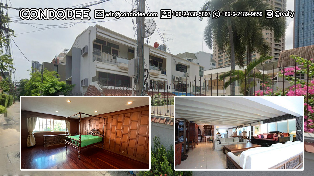 ทาวน์เฮาส์กว้างขวาง สาทร: ทำเลสุขุมวิท