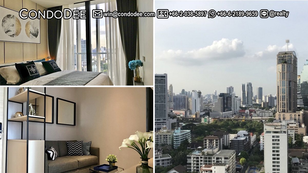 ขายคอนโดขนาดเล็กชั้นสูง - 1 ห้องนอน