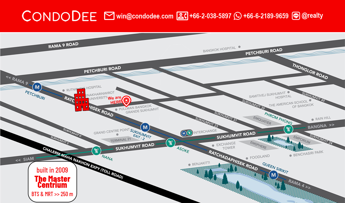 The Master Centrium Condominium Condo in Asoke