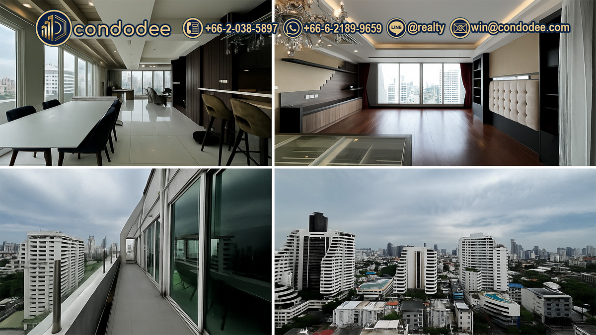 คอนโด 3 ห้องนอนขนาดใหญ่ ขายที่บ้านพร้อมพงษ์ สุขุมวิท 39