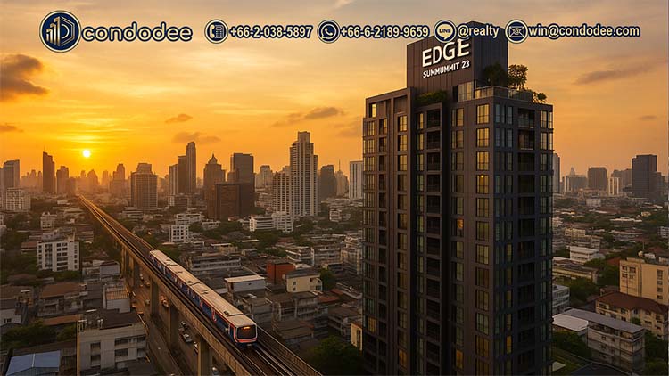 Edge Condo Sukhumvit 23 – Modern Condo for Sale Near BTS Asoke