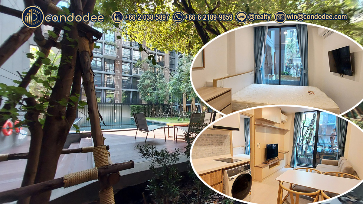คอนโดใกล้ BTS เอกมัย มีสวนส่วนตัว และสระว่ายน้ำ Noble Ambience สุขุมวิท 42