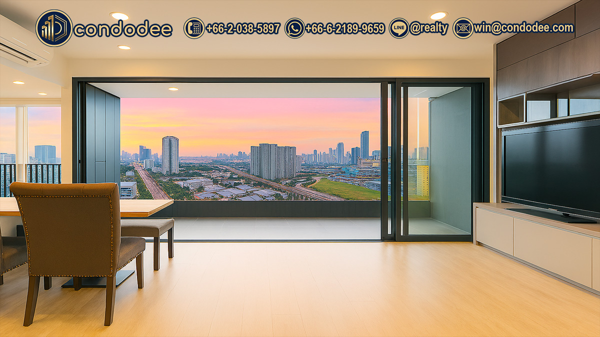 คอนโด 2 ห้องนอน วิวโล่ง ขาย – ไอดีโอ โมบิ อโศก