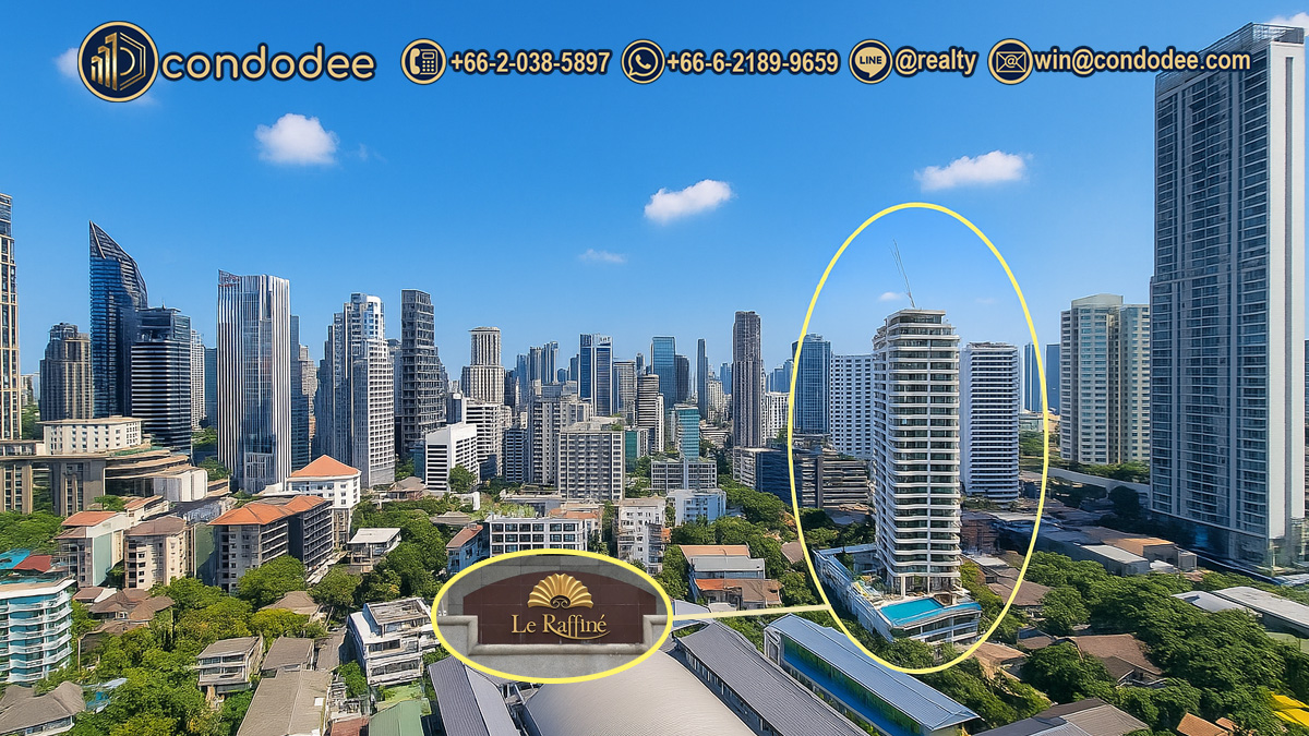 Le Raffine Sukhumvit 24 – Condo with Private Pool in Phrom Phong