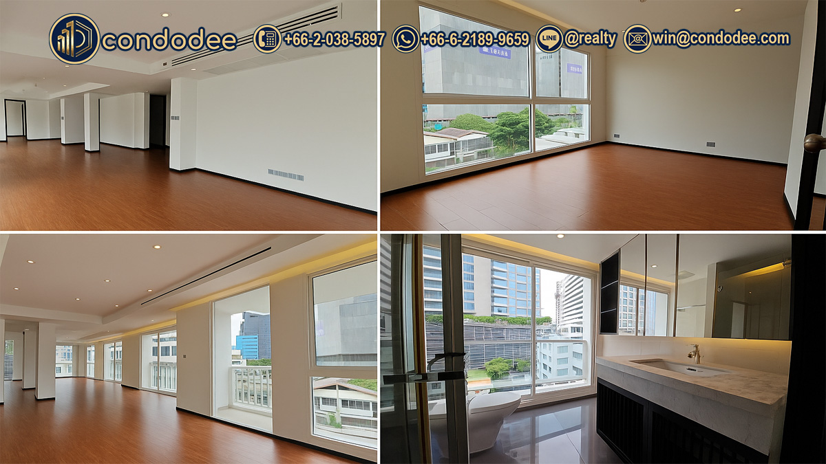 ขายเพนต์เฮาส์ 4 ห้องนอนที่ เดอะ ไพรเวท เรสซิเดนซ์ ราชดำริ