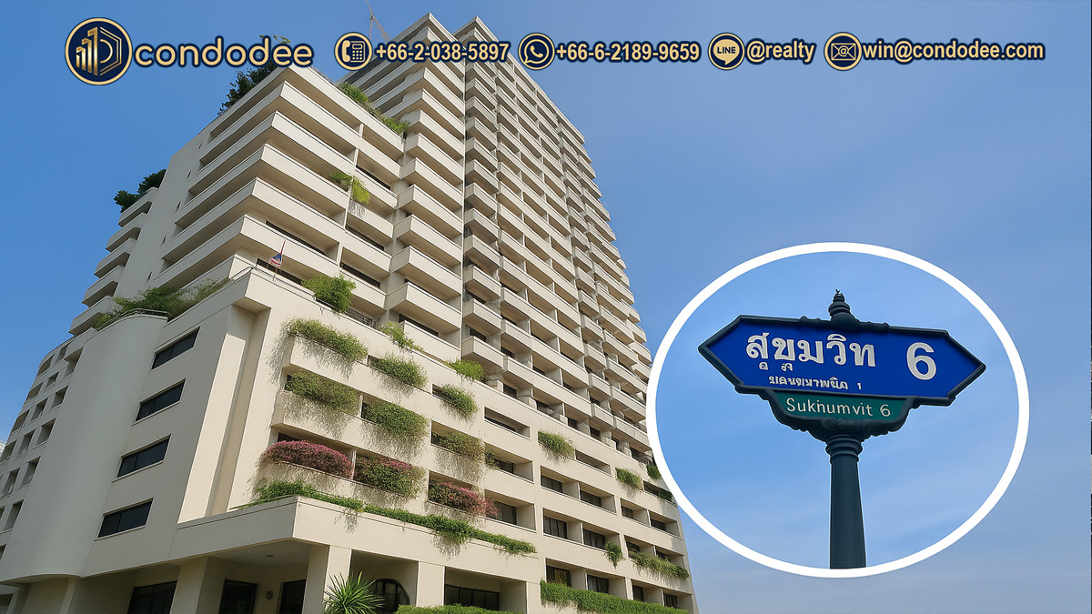 ศรัญใจ แมนชั่น สุขุมวิท 6 คอนโดขาย ใกล้ BTS นานา