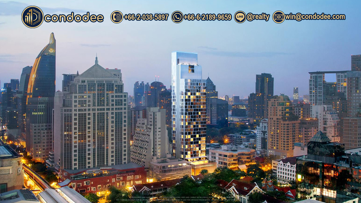 Scope Langsuan Ultra Luxury Condo in Chidlom Bangkok