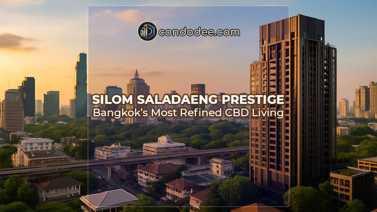Unveiling the Prestige of Silom: Bangkok's Enduring Heartbeat, with a Special Focus on Saladaeng