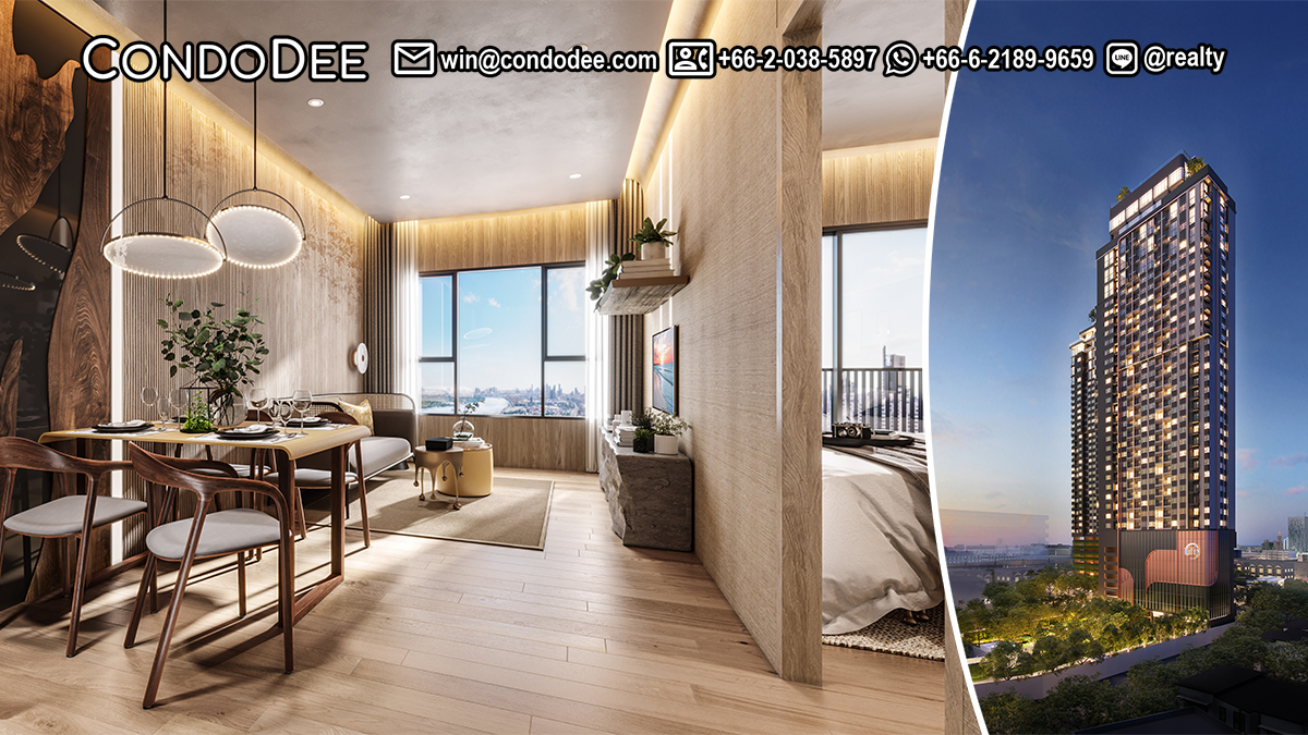 New Condo for Sale – Life Rama 4 Asoke | 1-Bedroom Near MRT